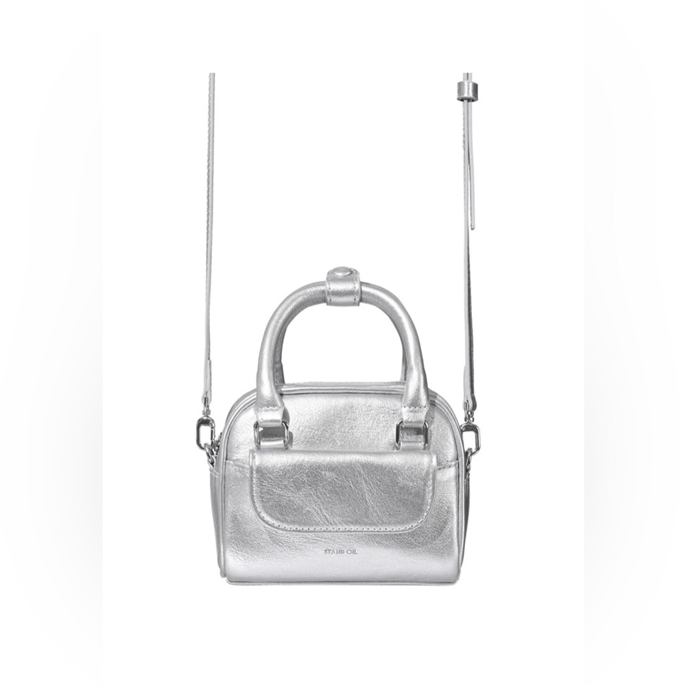 NWOT Stand Oil Chubby Tiny Bag Metallic